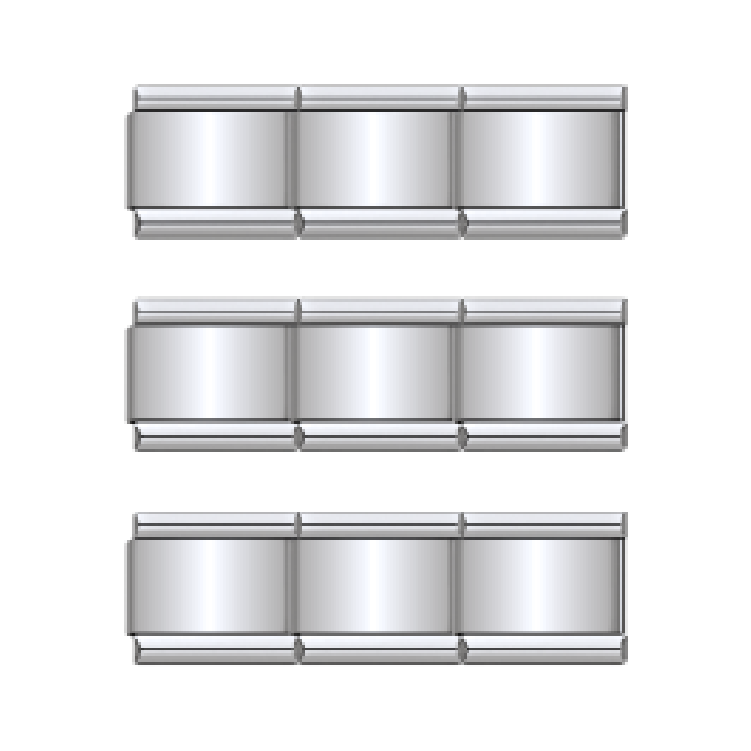 9 Links Silver