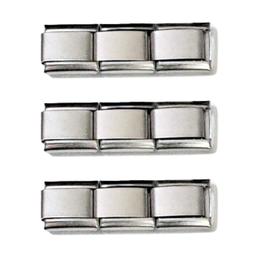 1/2 Italian Bracelet Silver (9 Links)