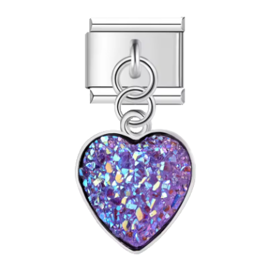 ICB-Purple Crystal Heart