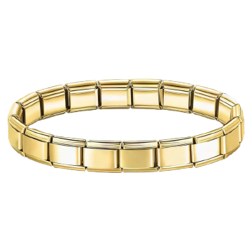 Italian Bracelet Gold (18 Links)